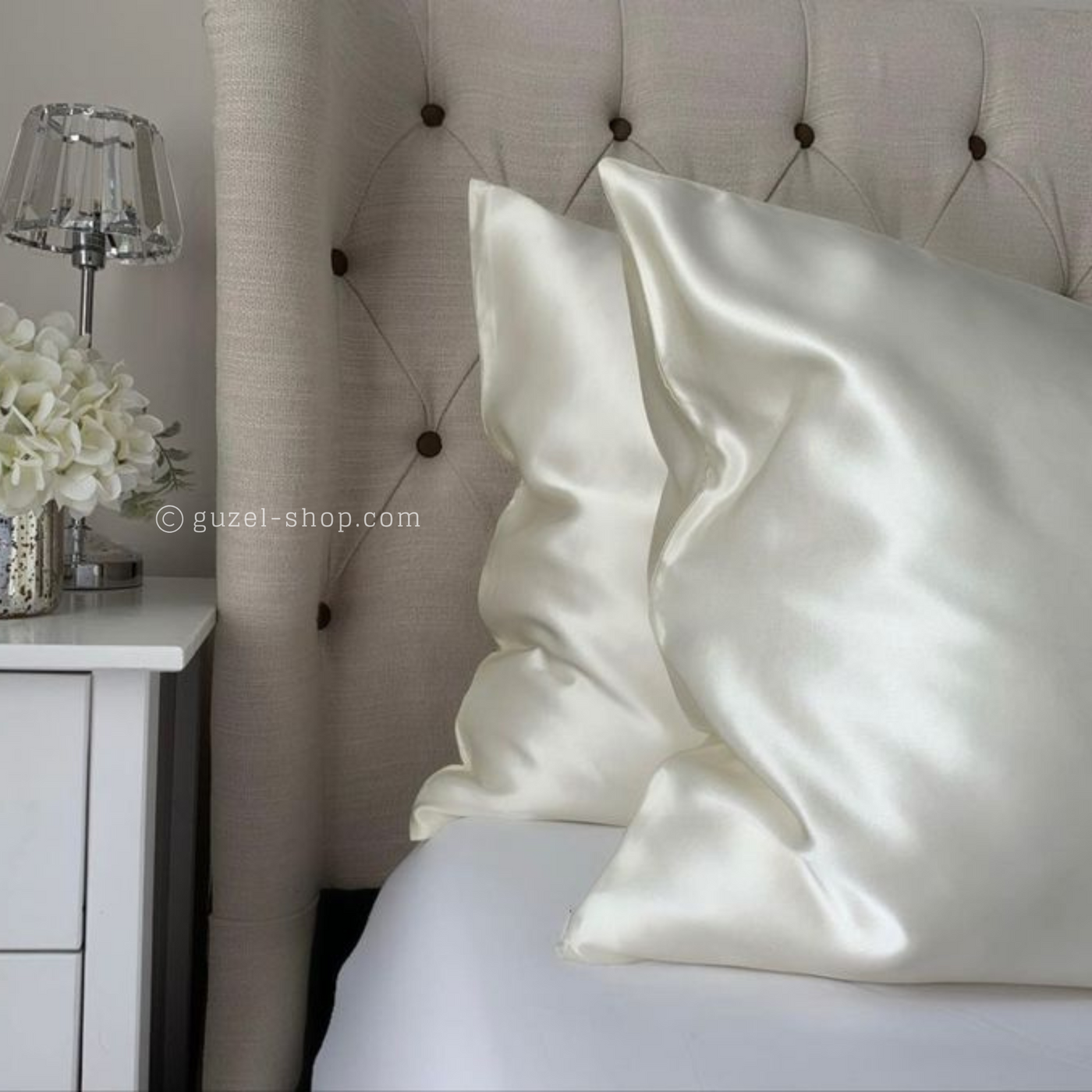 Élégance en Soie – Taie d’Oreiller Luxe